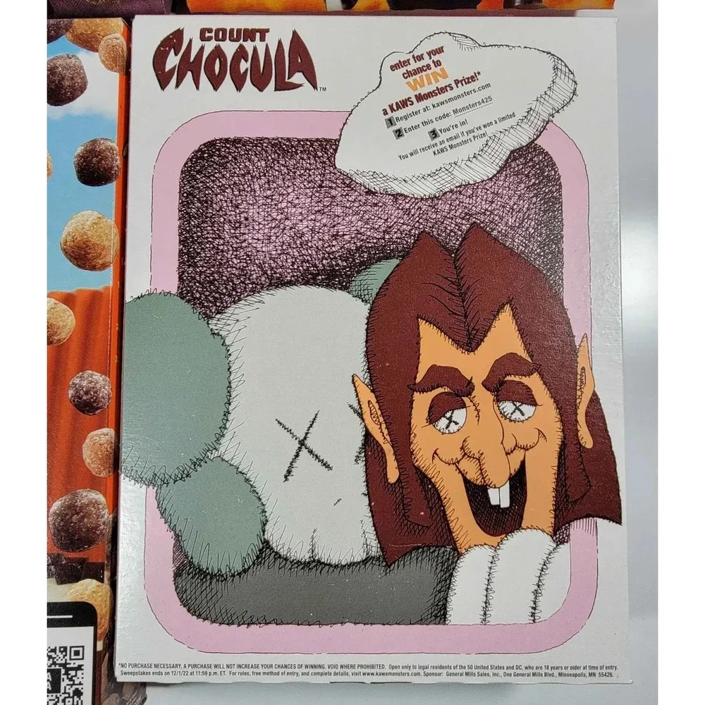 GM REESE'S Puffs Kaws & Travis Scott & Lil Yachty SEALED Boxes Lot 4 NEW